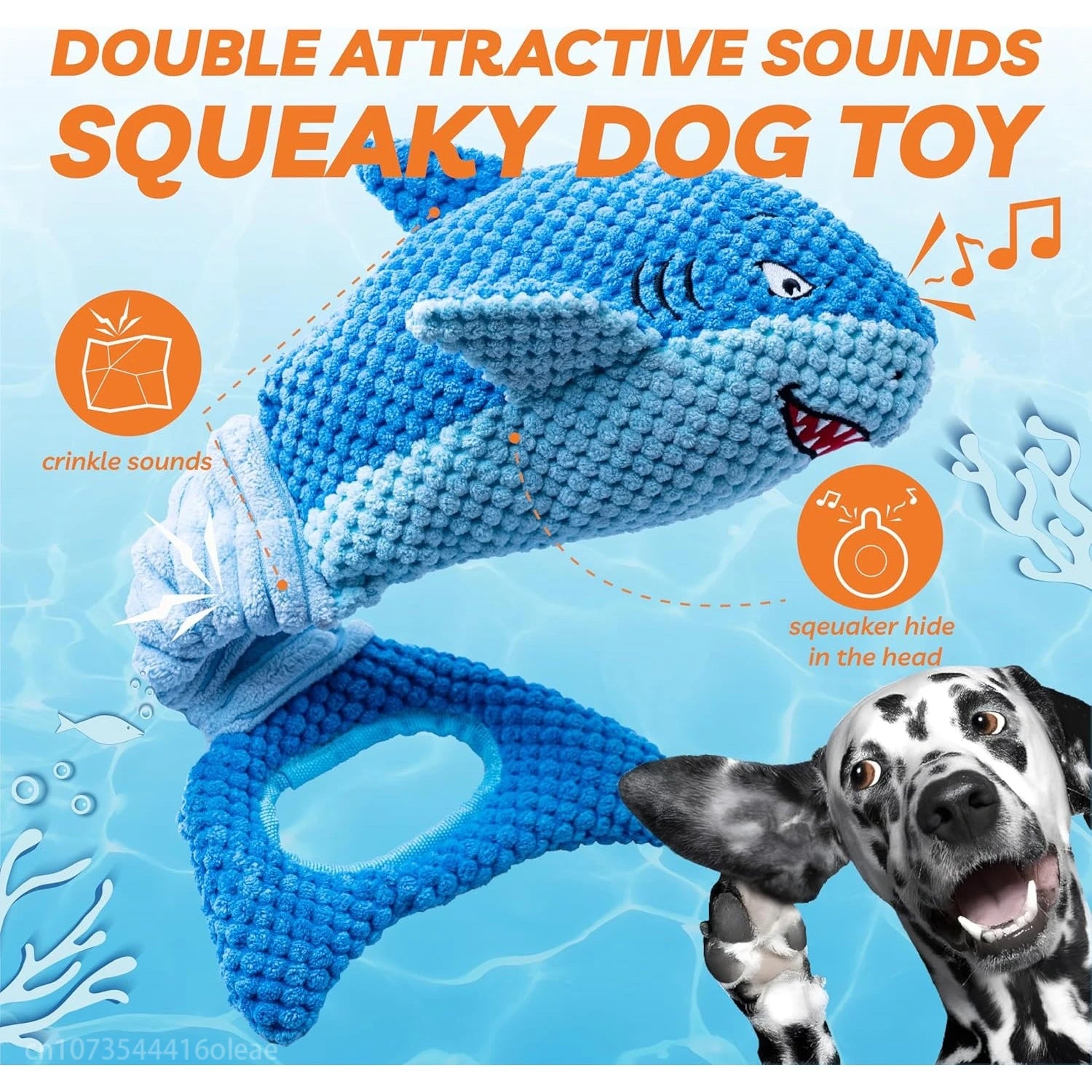 Squeaky Plush Toy – Anti-Boredom & Interactive Play 🐶🦴