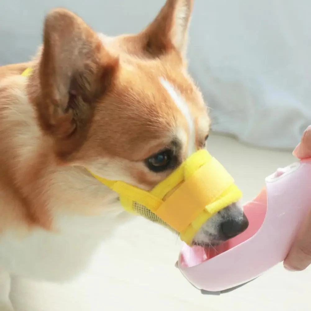 Museau Respirant Anti-Aboiement – Contrôle & Sécurité 🐶🛑💛