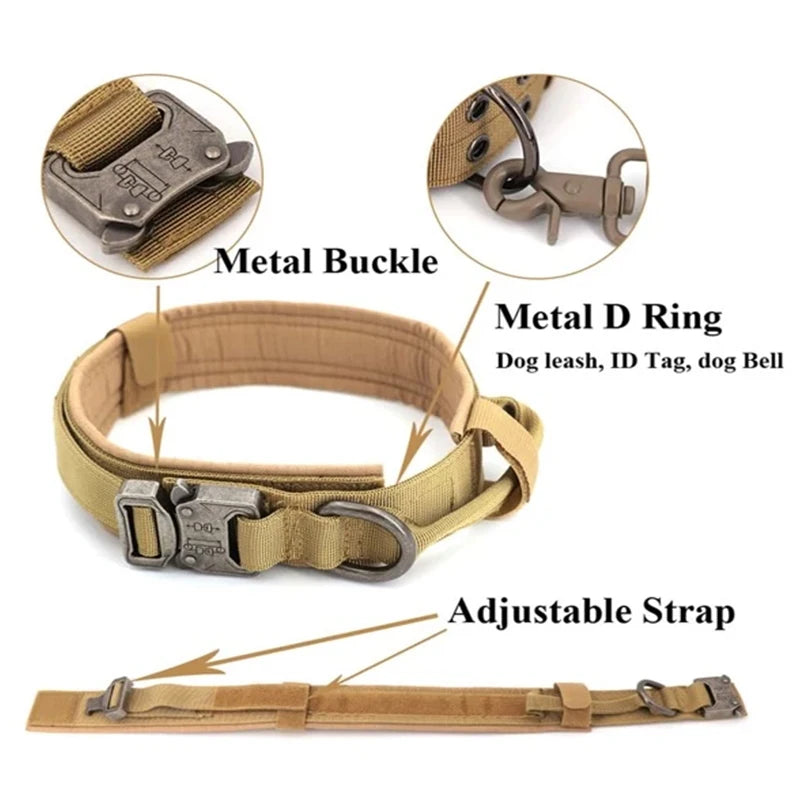 Pro Tactical Harness + Leash – Absolute Power & Control 🐶💛