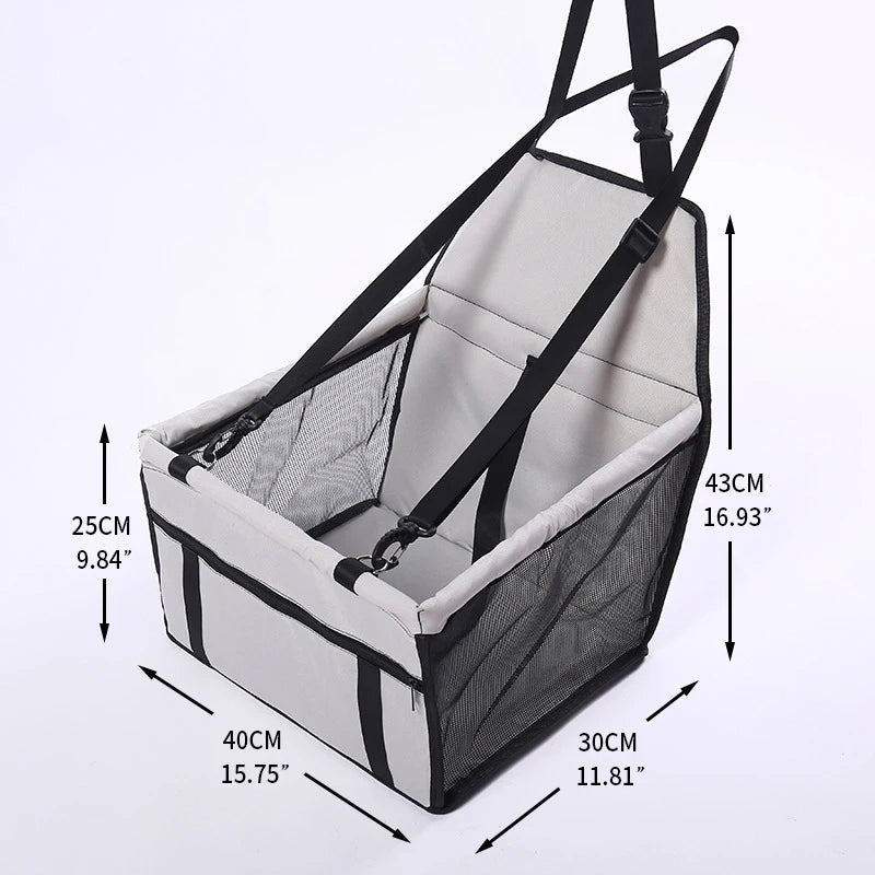 Comfort+ Car Seat – Safe & Cozy Travel 🚗🐶💛