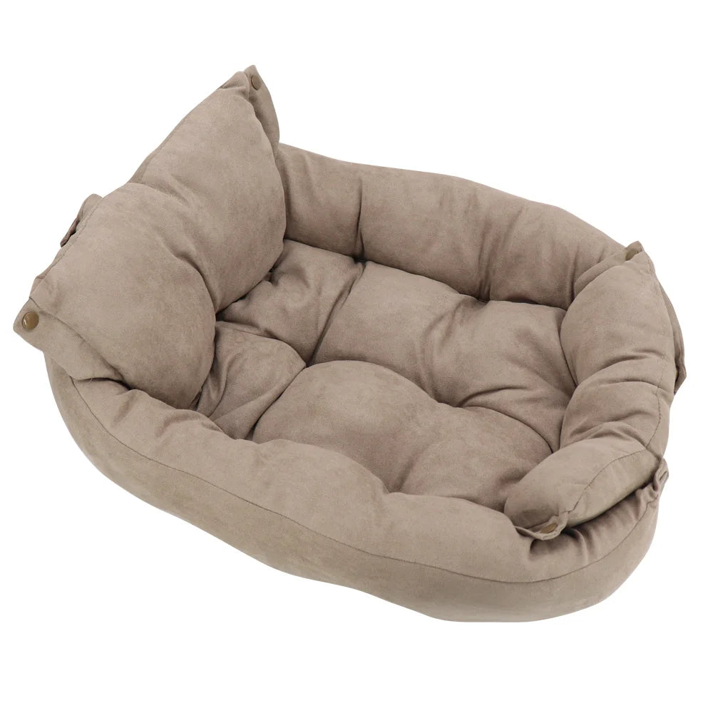 3-in-1 Cozy Sofa – Premium Comfort & Warmth 🛋️❄️