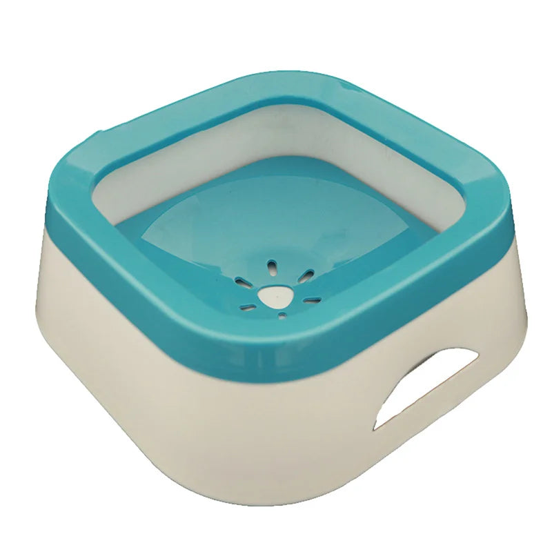 1L Anti-Splash Water Bowl – Dry Snout & Zero Mess 🐶💛