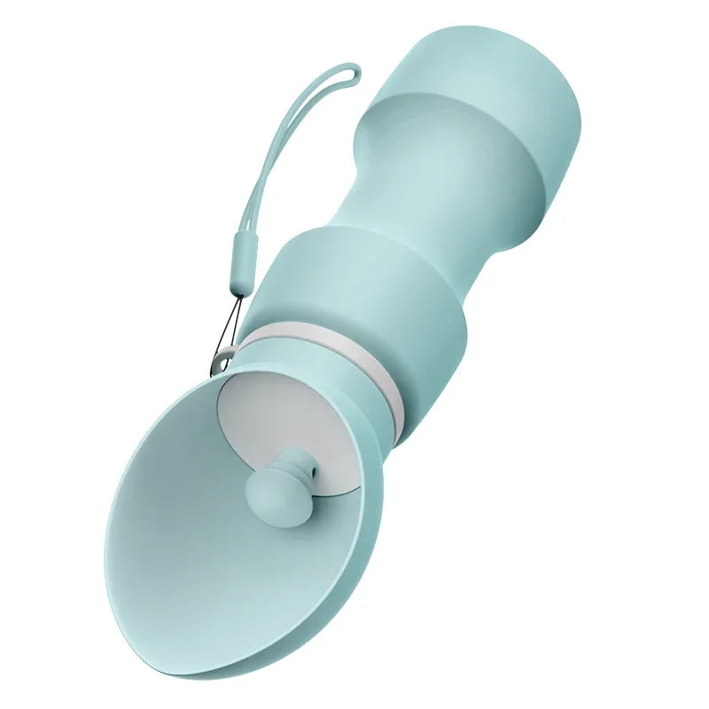 Bouteille Silicone Pliable – Hydratation Sans Fuite 🐶💧