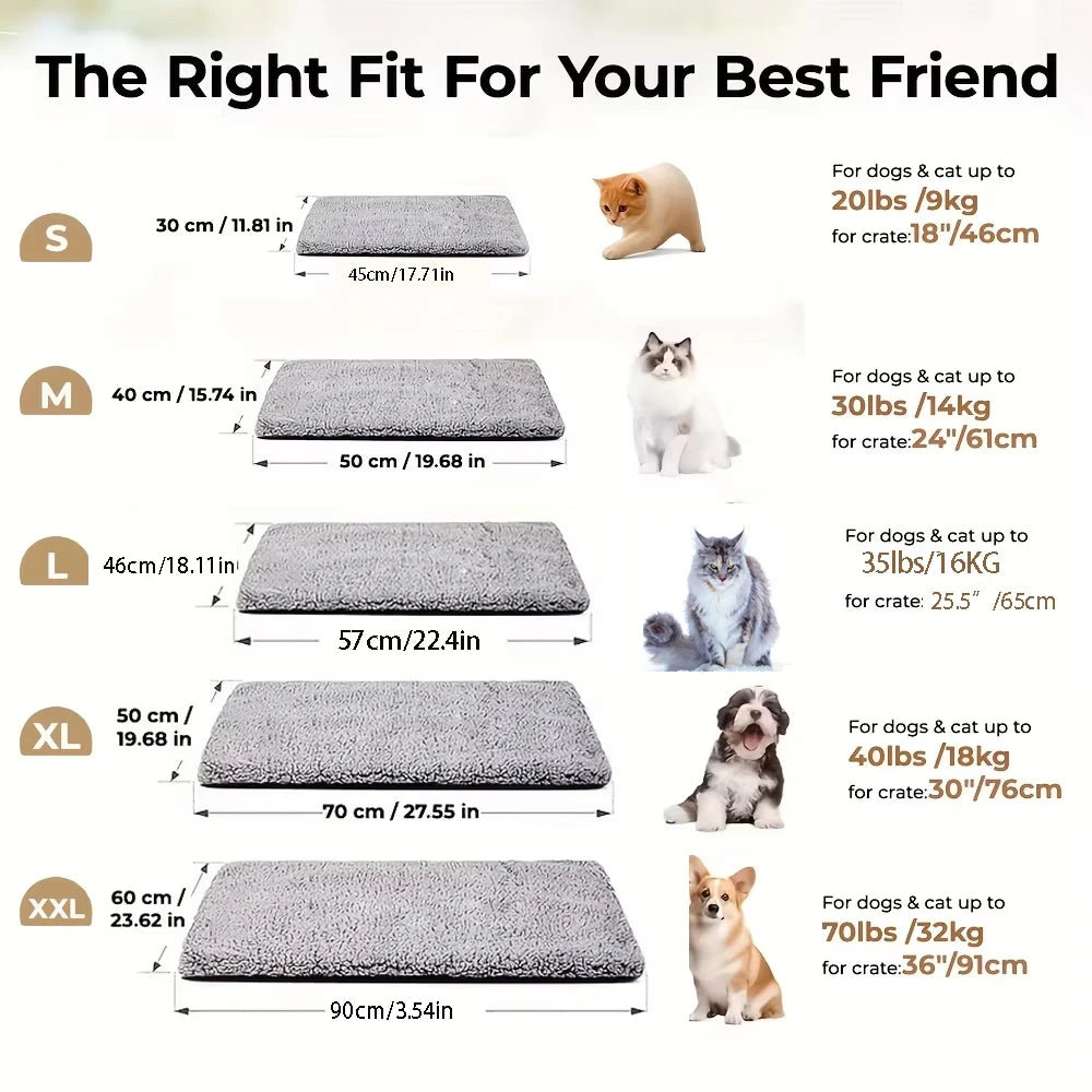 Matelas Chauffant Antidérapant – Confort & Stabilité ❄️🐶