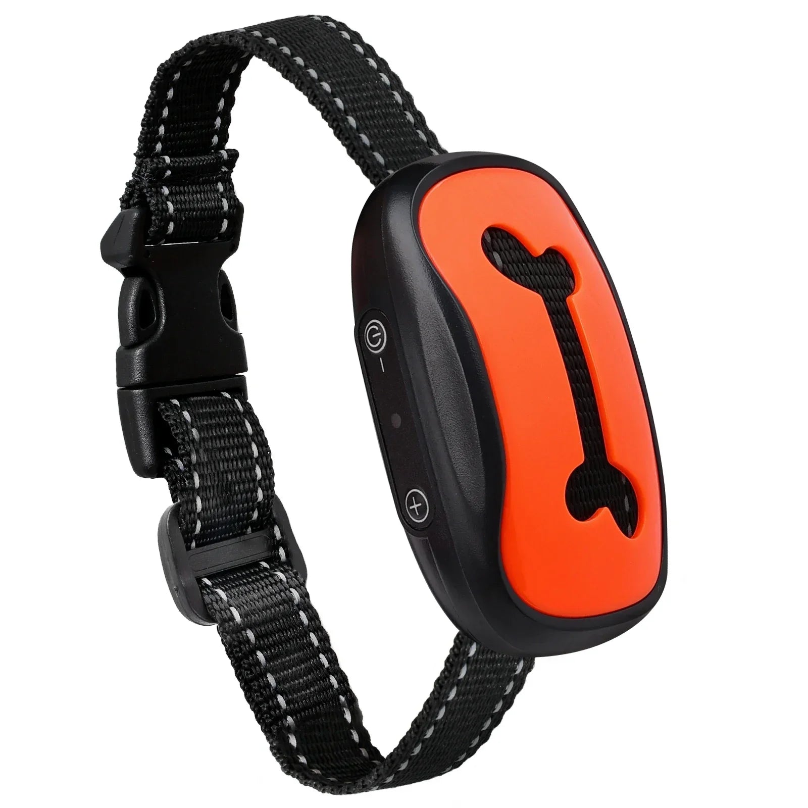 Smart Bark Collar – Ultrasonic & Gentle Vibration 🐶💛