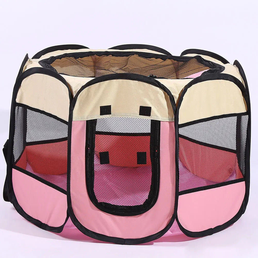 Foldable Tent for Dogs & Cats – Secure Space & Indoor/Outdoor Comfort