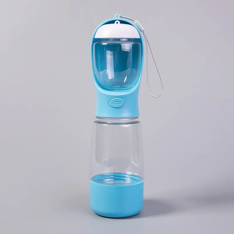 Portable 3-in-1 Bottle – Leak-Proof Water & Food 🐶💧