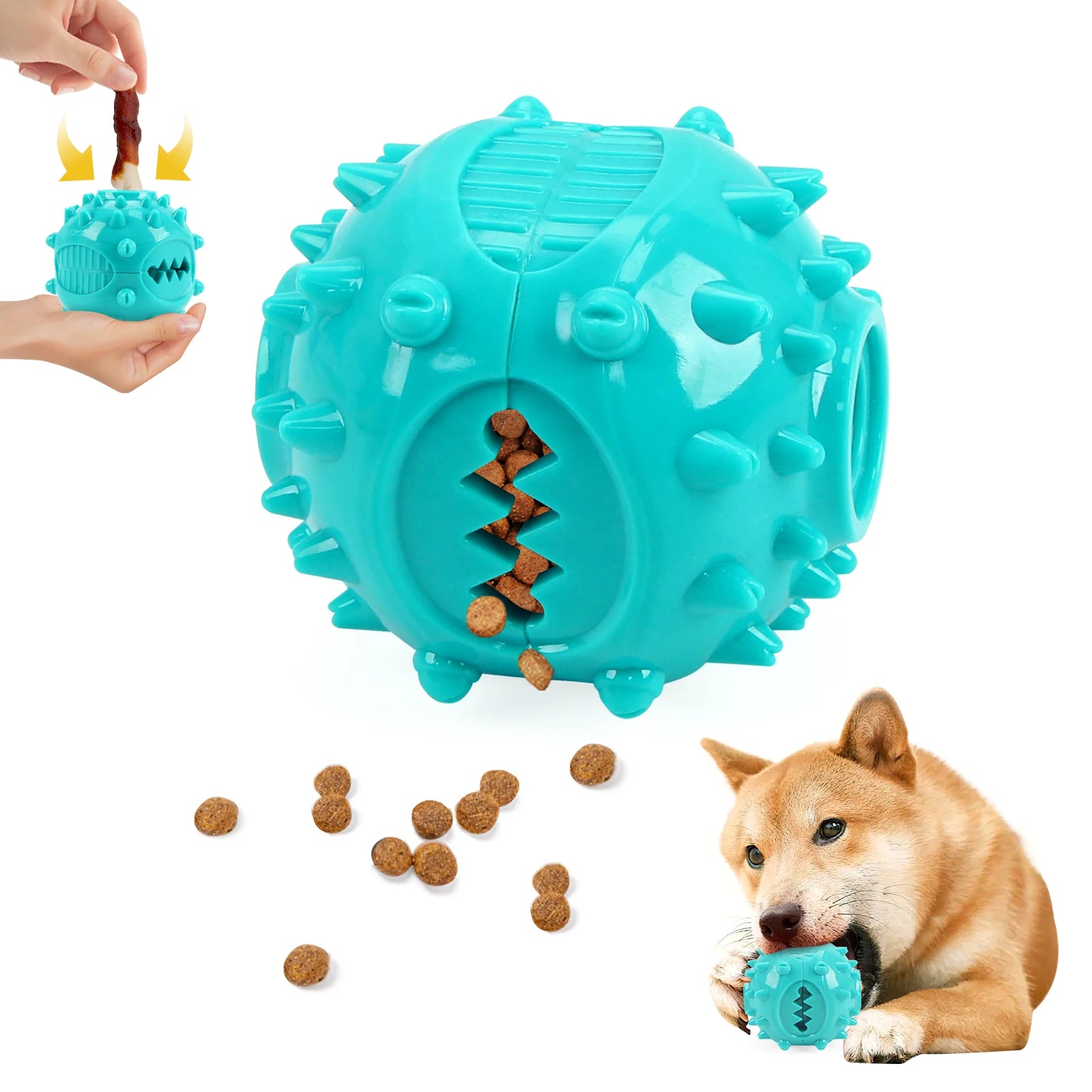 Interactive Dispenser Ball – Smart Game & Anti-Boredom 🧠🐶💛