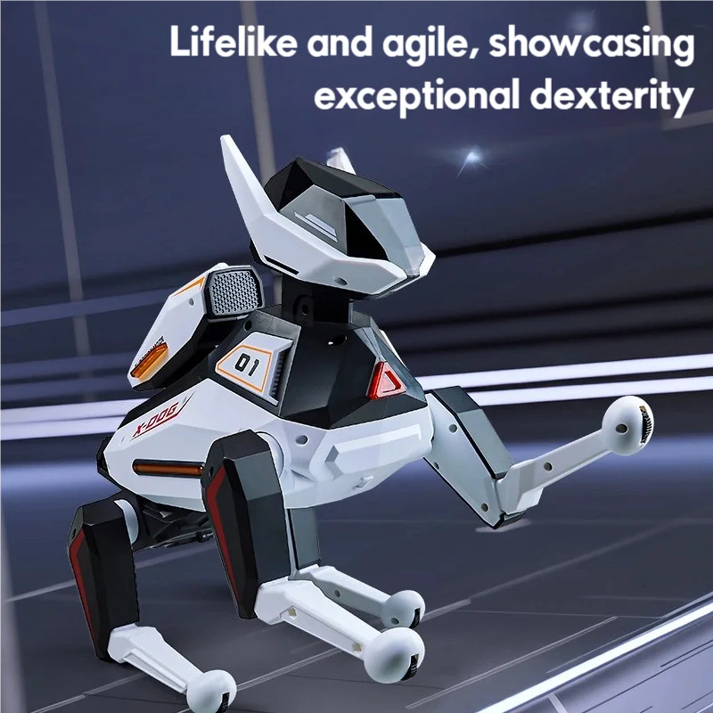 Chien Robot Intelligent – Voix, App & Performances Interactives 🎮✨