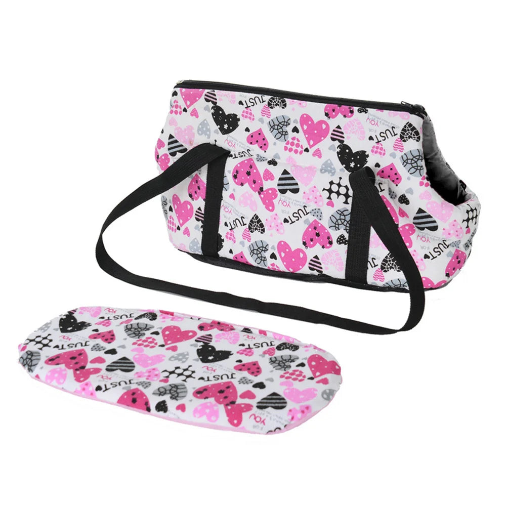 Foldable & Cozy Pet Carrier – Comfort & Safety On the Go 🐶👜💛