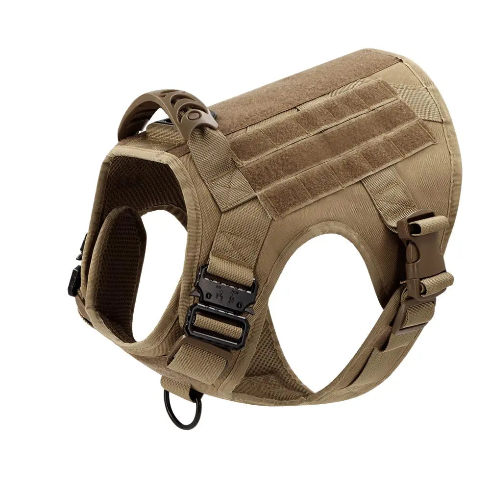 Harnais Tactique Renforcé en Nylon – Contrôle & Durabilité Maximale 🐕💪