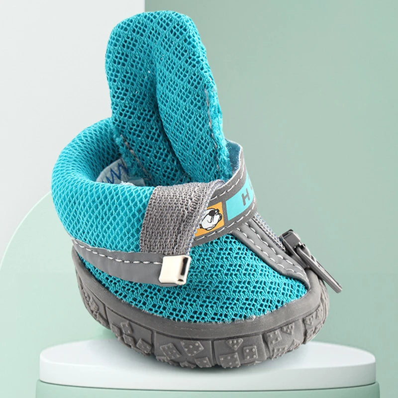 Bottines Antidérapantes Confort+ pour Chiens (Lot de 4)