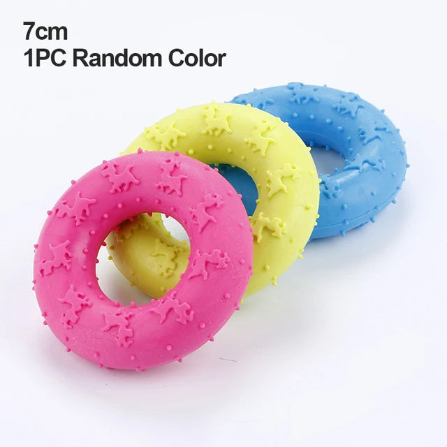 Teether Pacifier Toy - Soothing & Play for Puppies 🍼🐶💛