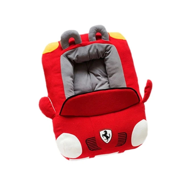 Luxury Car Bed Comfort+ – Ultra Soft Cosy Nook for Dogs 🚗🐶💛