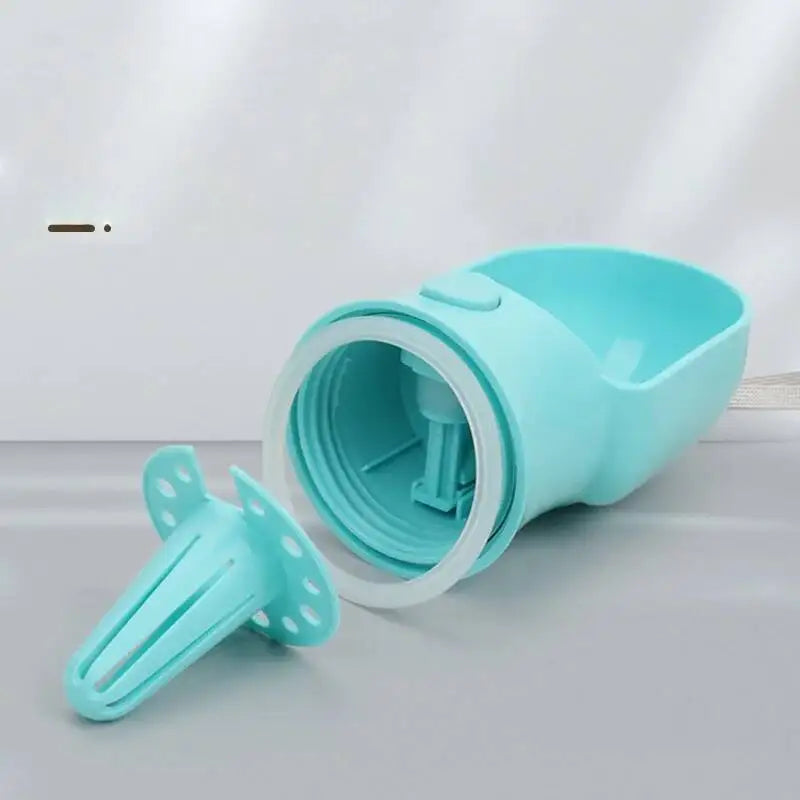 Bouteille 3-en-1 Portable – Eau & Nourriture Sans Fuite 🐶💧