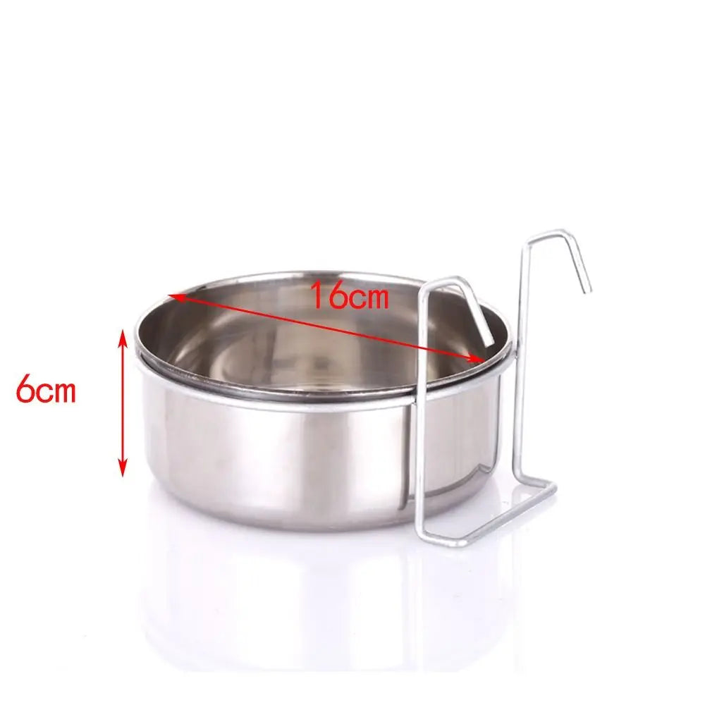 Bol Suspendu pour Cage – Gain d’Espace & Repas Propre 🐾🥣