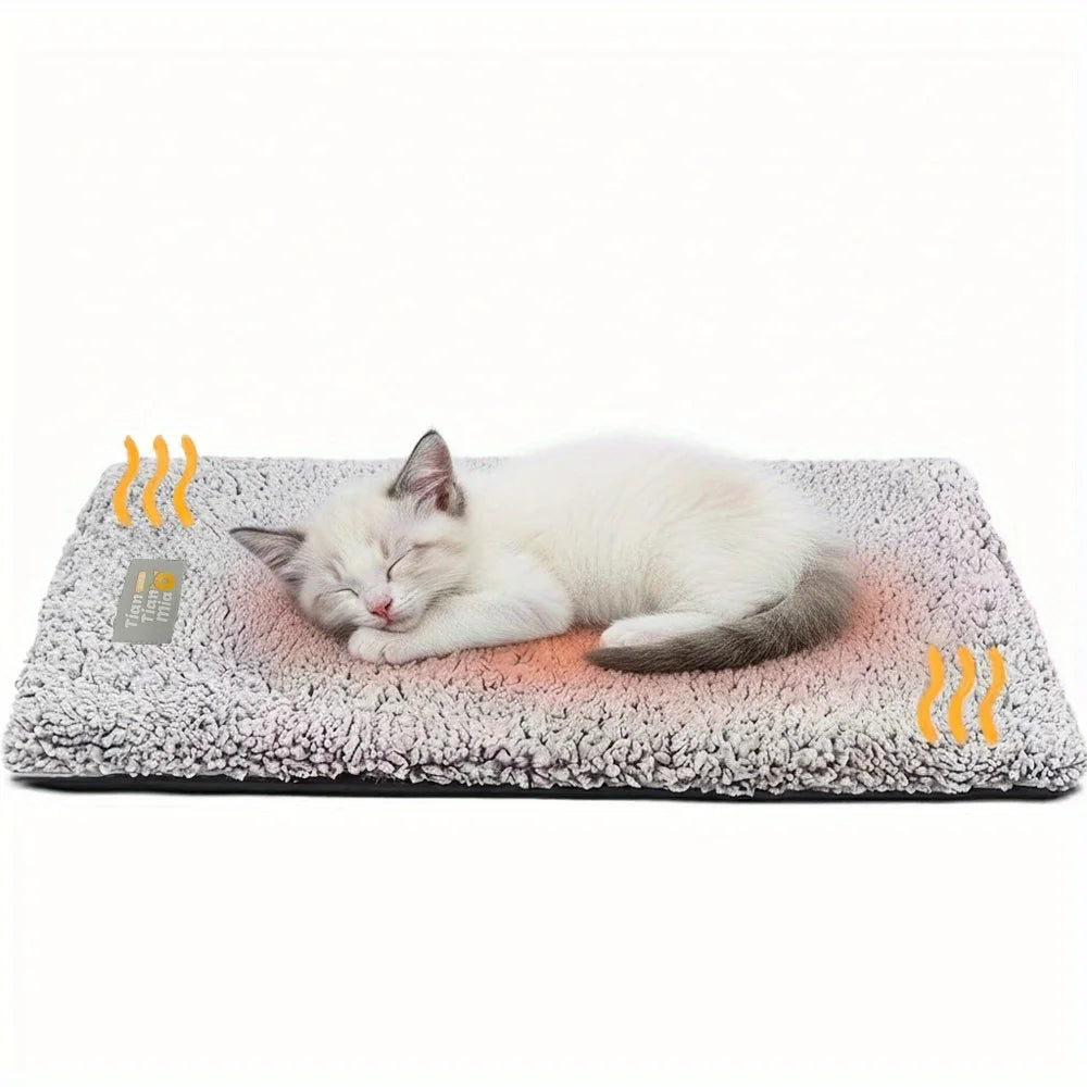 Matelas Chauffant Antidérapant – Confort & Stabilité ❄️🐶