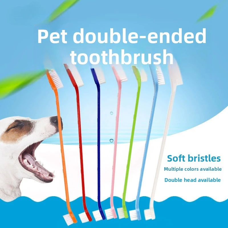 Kit Brosse à Dents pour Chien & Chat – Hygiène Complète & Haleine Fraîche 🦷🐾