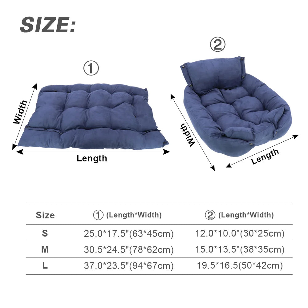 Sofa Douillet 3-en-1 – Confort & Chaleur Premium 🛋️❄️