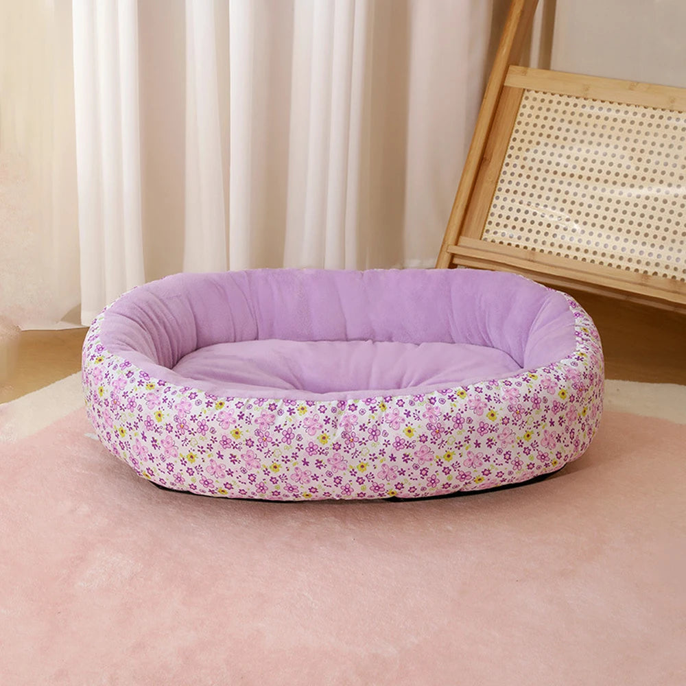 Cozy 4-Season Bed – Comfort & Snuggles 🛏️💛
