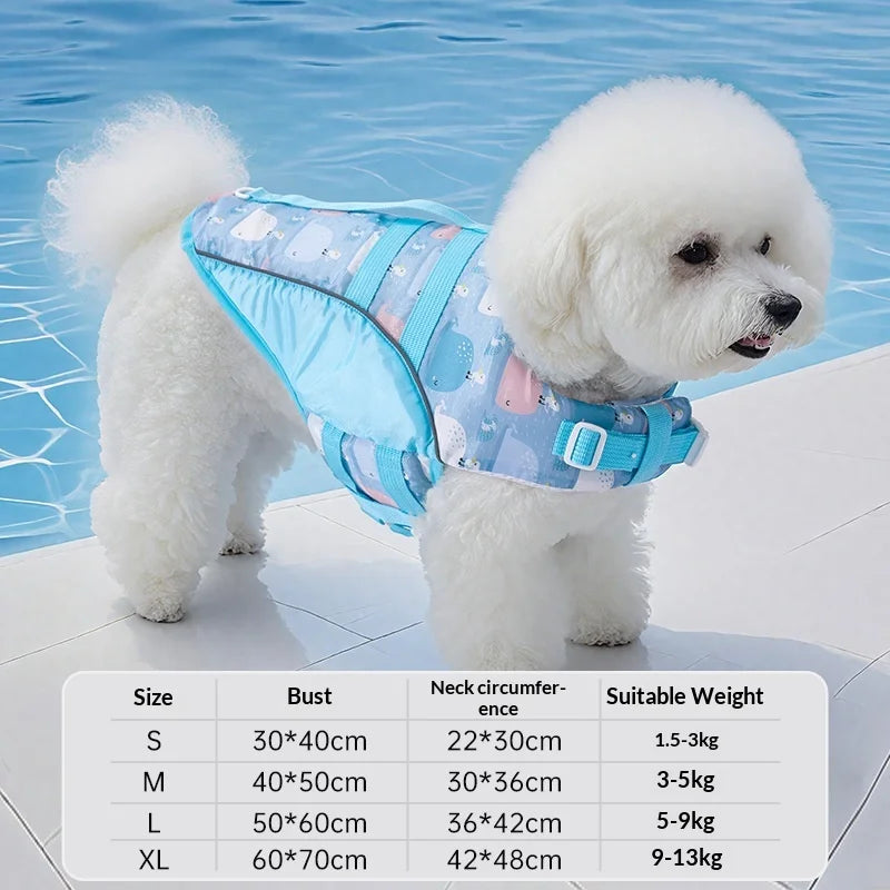 Life Vest for Small & Medium Dogs – Optimal Buoyancy & Safety 🐶🌊💛