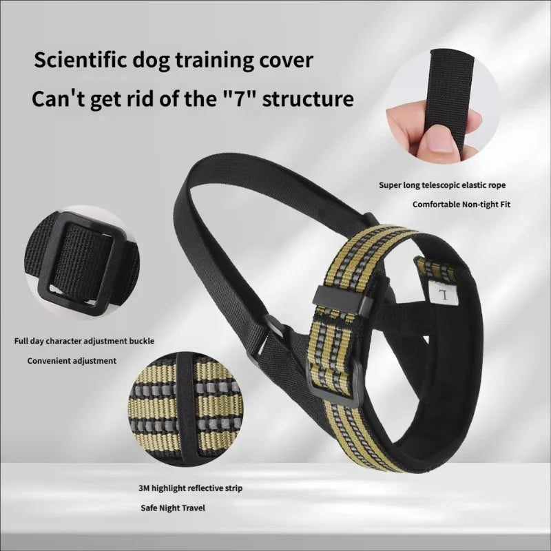 Tactical Muzzle – Ultimate Control & Military Style 🐕🦺🛑💛