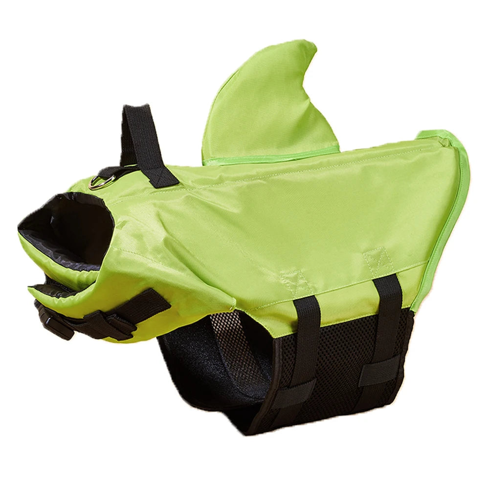 Gilet de Sauvetage Requin – Flottabilité Renforcée & Sécurité Maximale 🐶🦈🌊💛