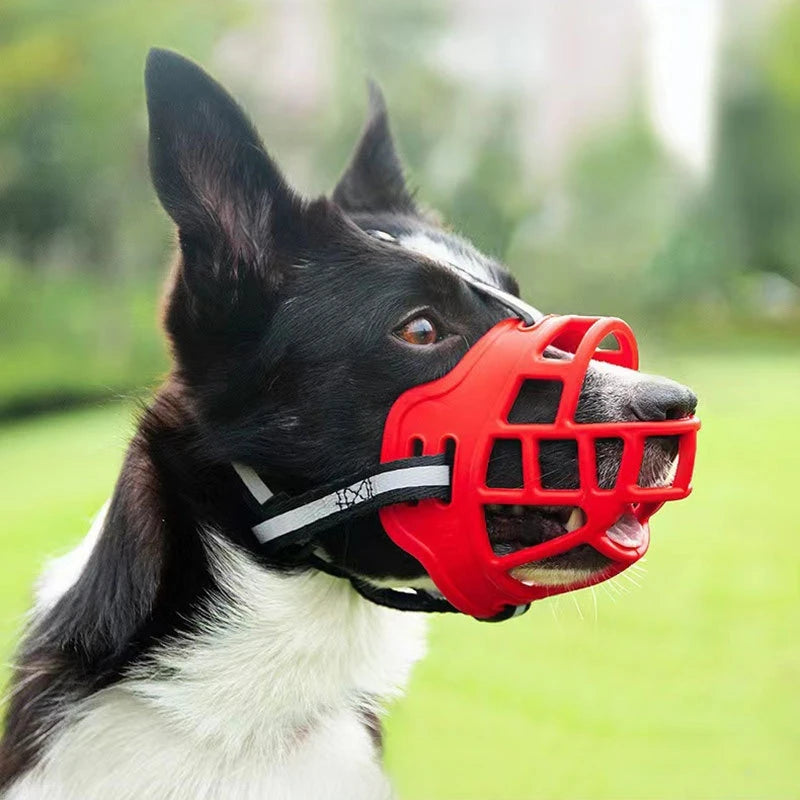 Breathable Adjustable Muzzle – Safety & Freedom 🐶💧🛑