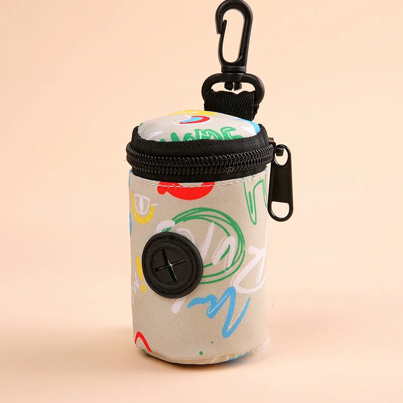Dog Poop Bag Dispenser Pouch – Practical Organization for Walks 🐶💛