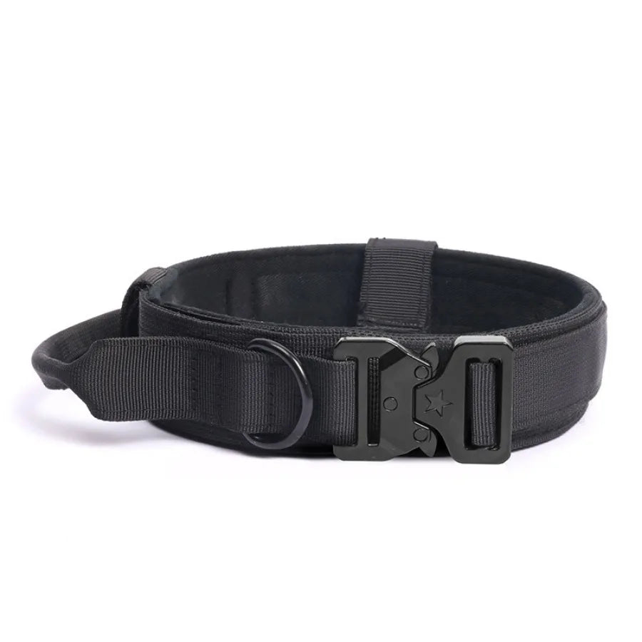 Collier Tactique Ajustable pour Chien – Contrôle Total & Dressage Sécurisé 🐾💪