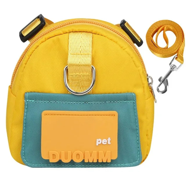 Harnais Sac à Dos Imperméable – Transport & Collations 🐶🎒