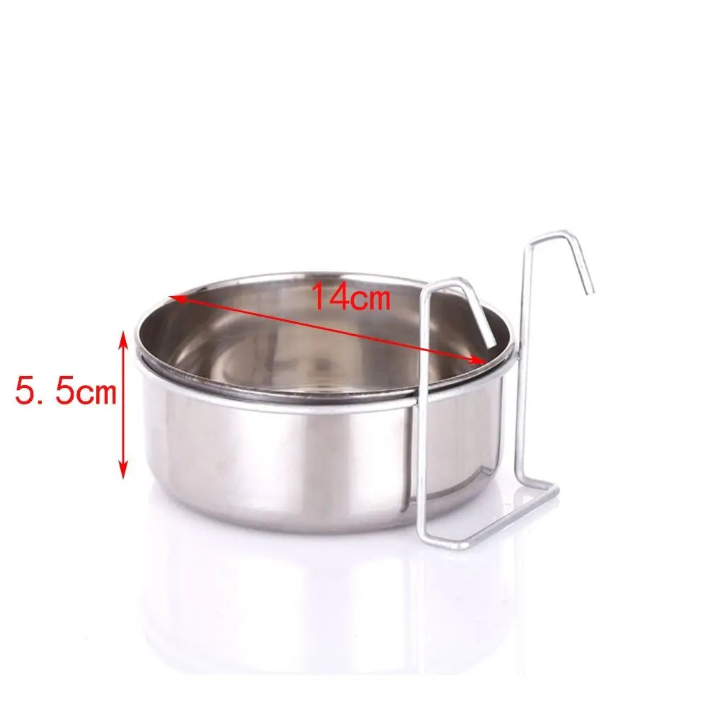 Bol Suspendu pour Cage – Gain d’Espace & Repas Propre 🐾🥣