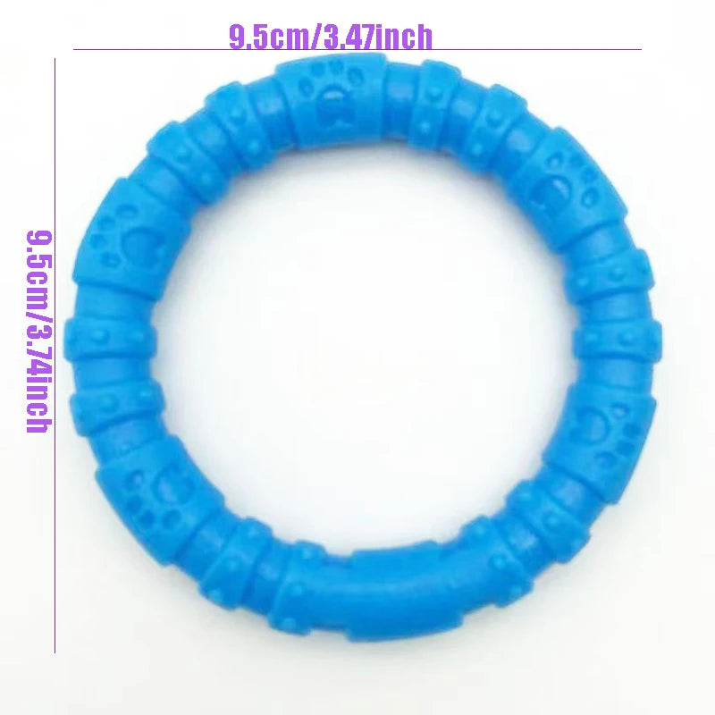 Duo Jouets Dentaires – Os & Anneau Anti-Ennui 🦴🔵🐶💛