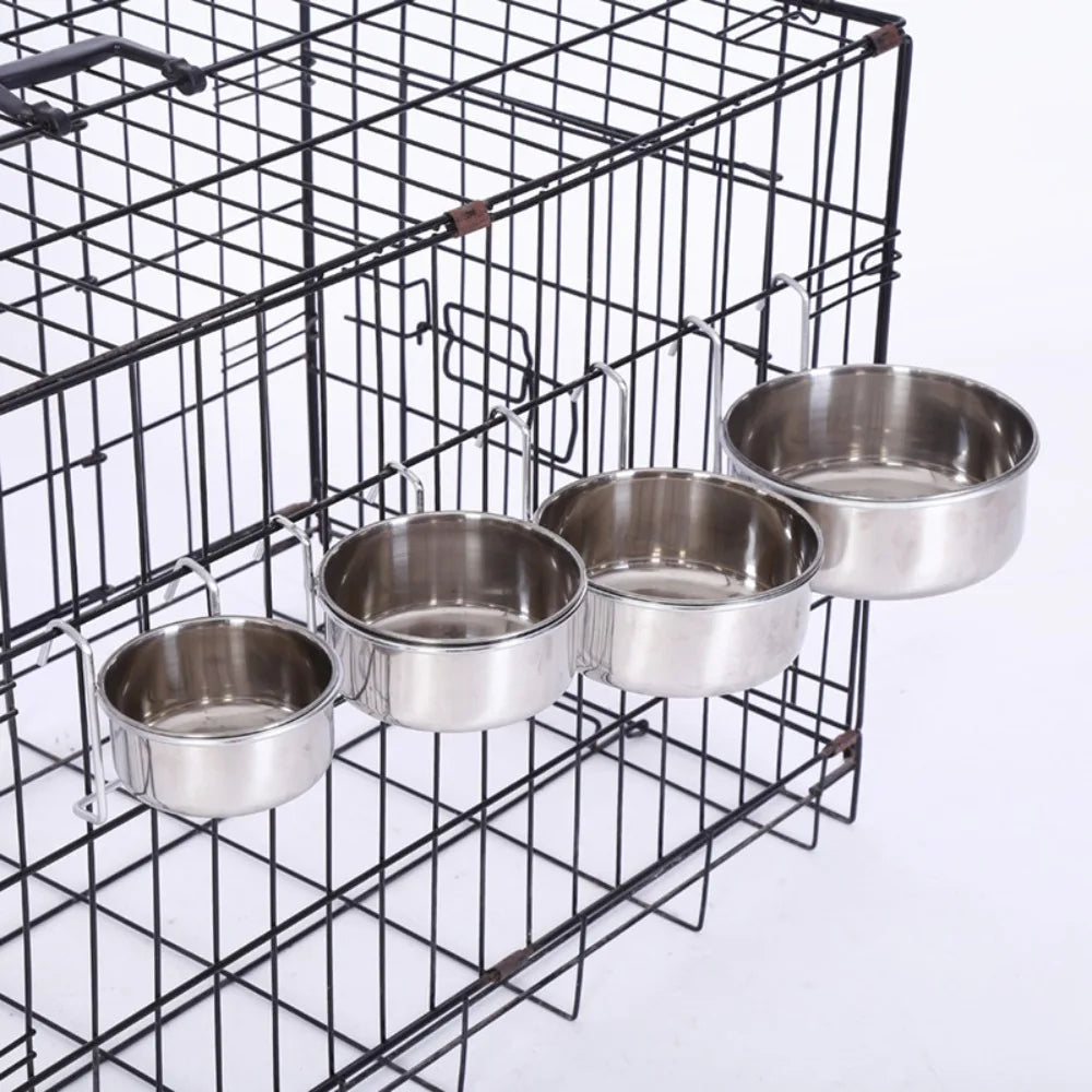 Bol Suspendu pour Cage – Gain d’Espace & Repas Propre 🐾🥣