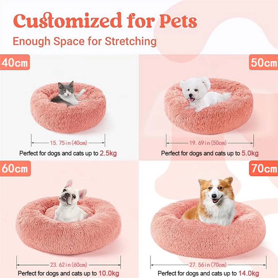 Lit Donut Apaisant – Anti-Stress & Sommeil Profond ☁️💛