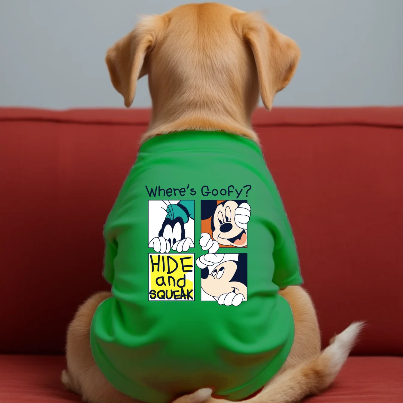 "Where's Goofy?" T-Shirt – Fun & Ultra Comfy Style 🐶😜💛