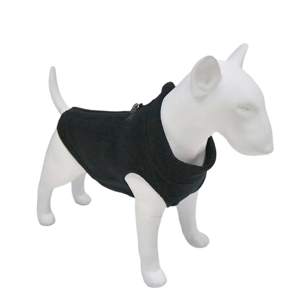 Zip Fleece Coat – Quick Warmth & Winter Comfort ❄️🐶💛