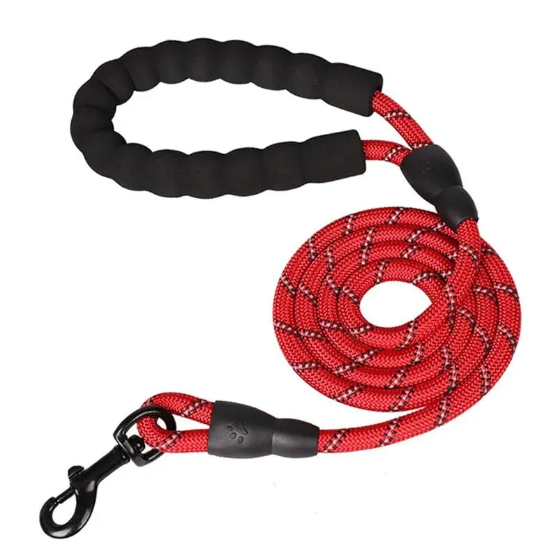 Ultra-Resistant Double Reflective Leash with Comfort Handle