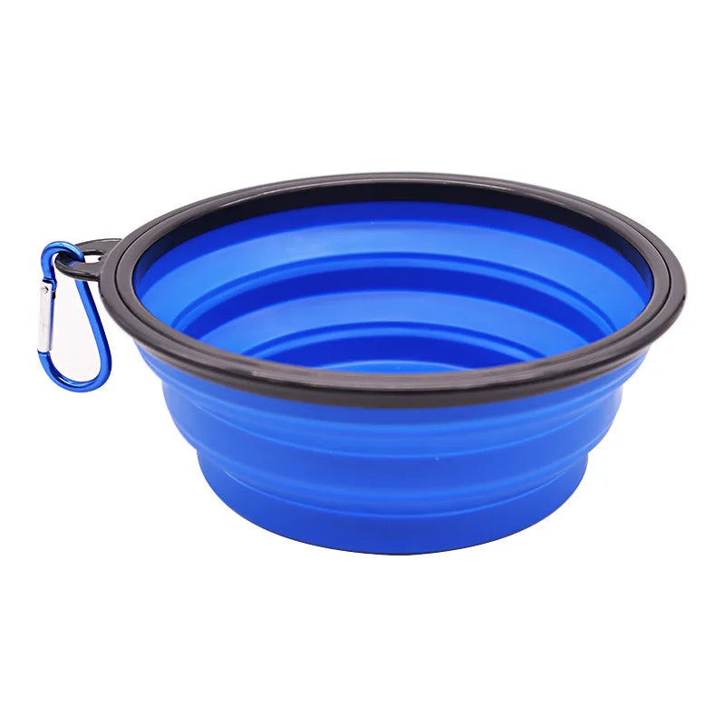 Anti-Spill Foldable Bowl – Mess-Free Hydration 🥣🐶💛