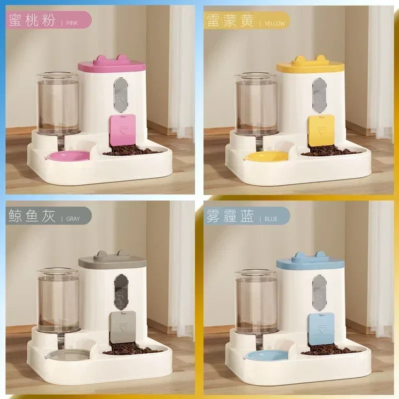 Fontaine d’Eau Automatique Q6 – Hydratation Propre et Sans Gaspillage 🐶💛