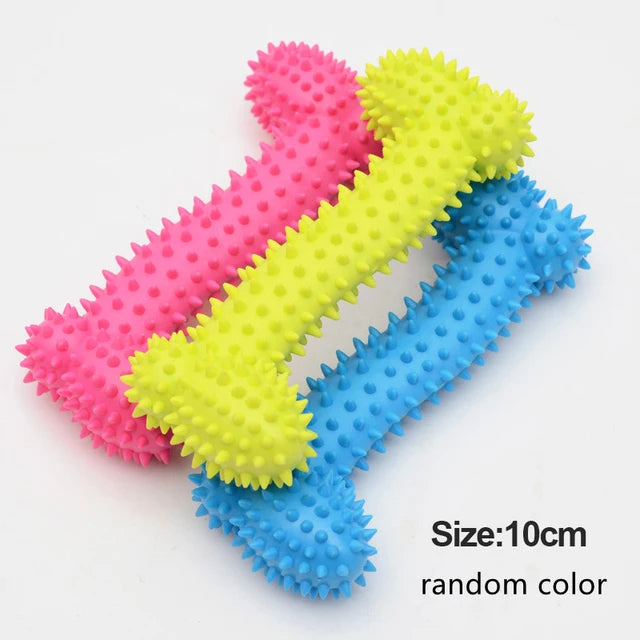 Teether Pacifier Toy - Soothing & Play for Puppies 🍼🐶💛