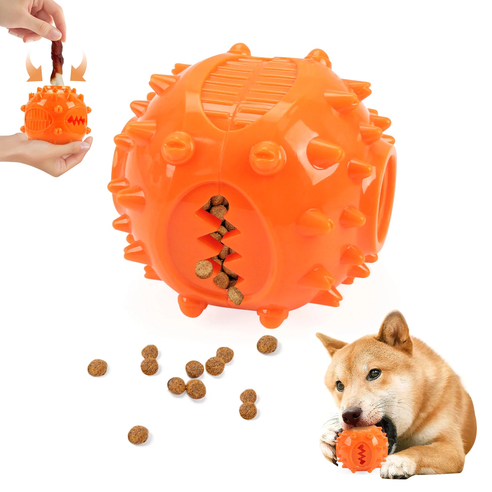 Interactive Dispenser Ball – Smart Game & Anti-Boredom 🧠🐶💛