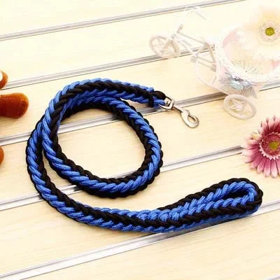 Ultra-Durable Braided Rope Leash – Absolute Power & Control 🐕🦺💪💛