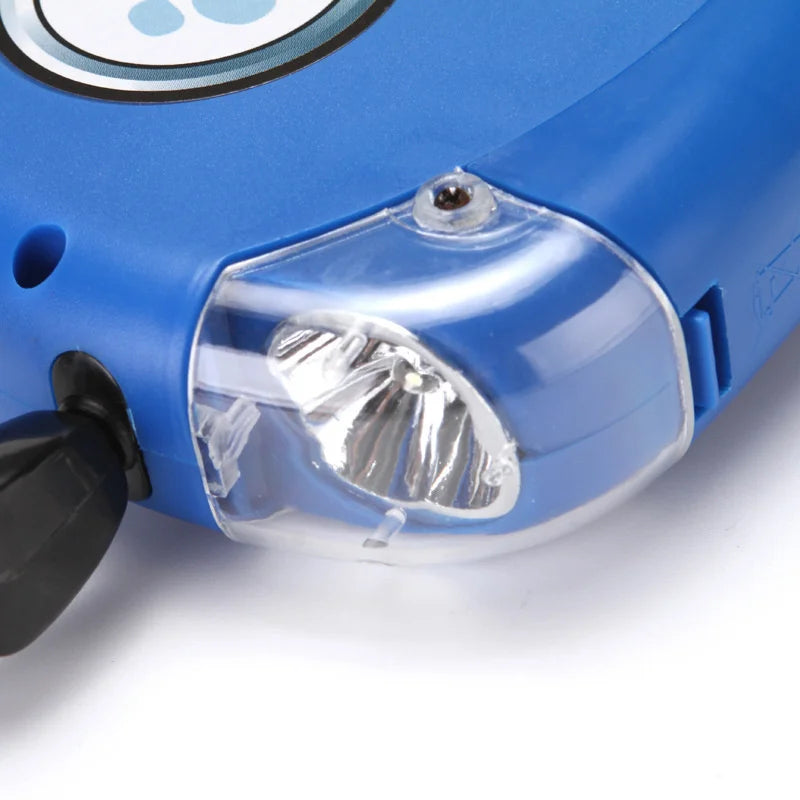Laisse Rétractable 4.5M avec LED & Distributeur de Sacs – Liberté & Contrôle Total 🐶💡