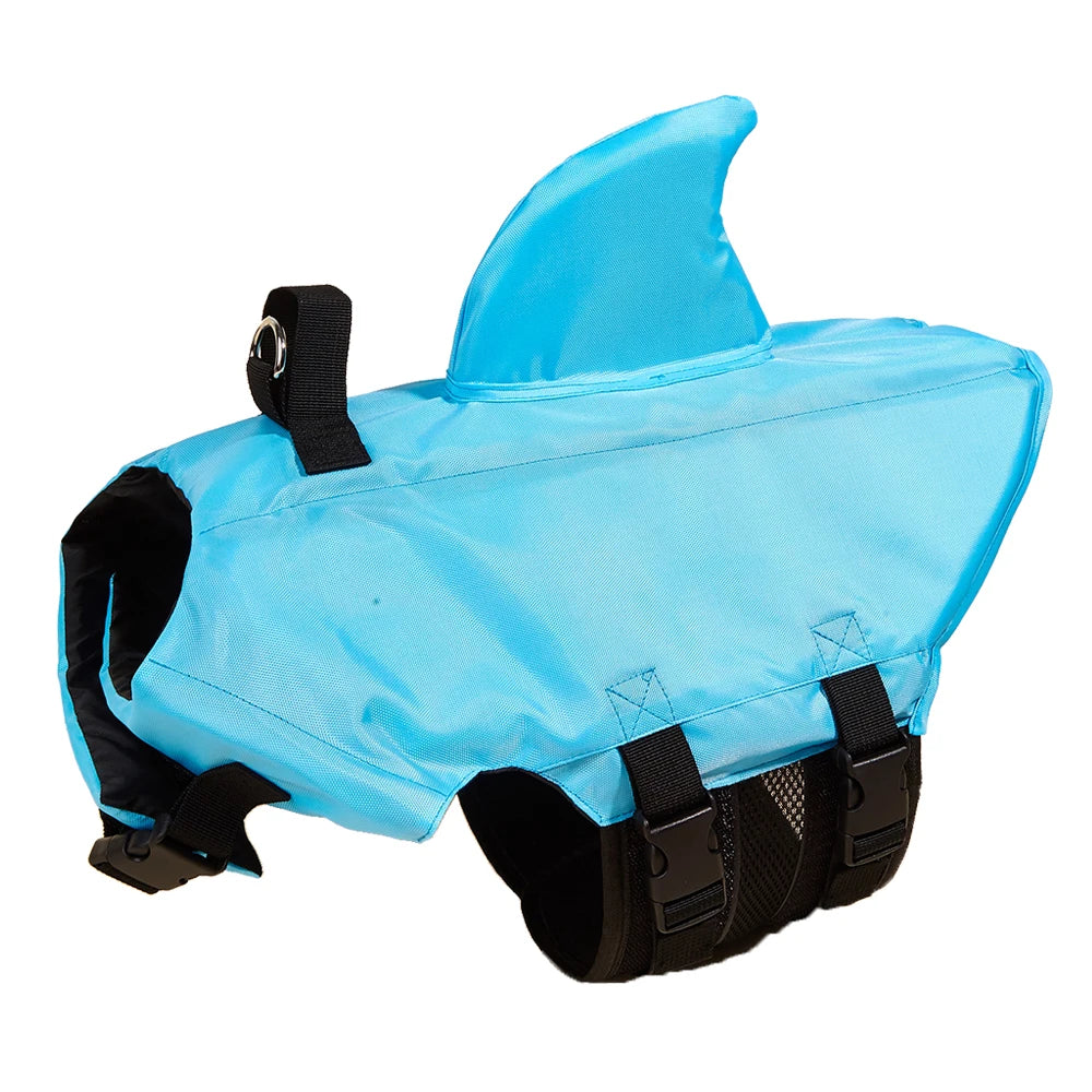 Shark Life Vest – Enhanced Buoyancy & Maximum Safety 🐶🦈🌊💛