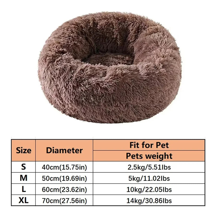 Calming Donut Bed – Anti-Stress & Deep Sleep ☁️💛