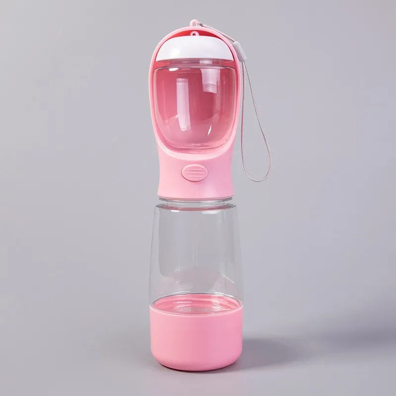 Portable 3-in-1 Bottle – Leak-Proof Water & Food 🐶💧