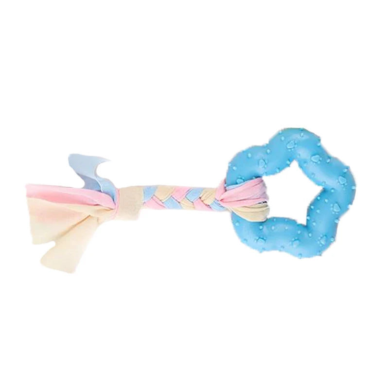 Dental Chew Toy – Anti-Boredom & Total Hygiene 🦴🐶💛