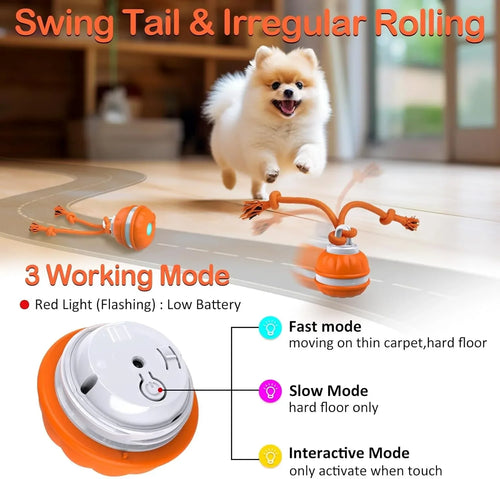 Smart Interactive Ball – Automatic Play & Anti-Boredom 🐶⚡