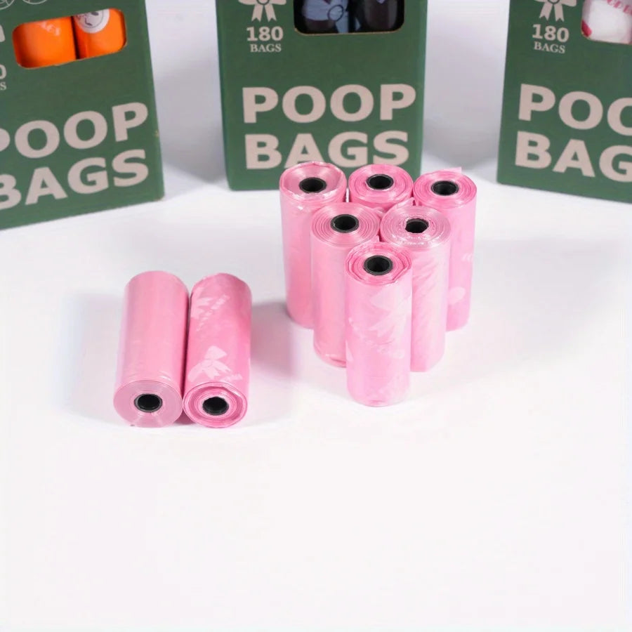 Sacs à Crottes Premium Colorés (120 pcs) – Ultra Résistants & Sans Fuite 🐶💛